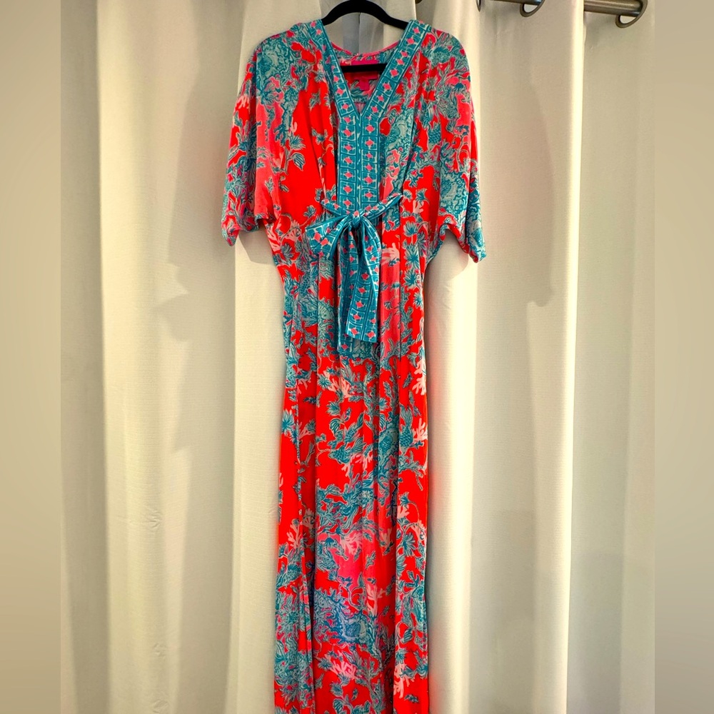 Lilly Pulitzer Carmen maxi caftan